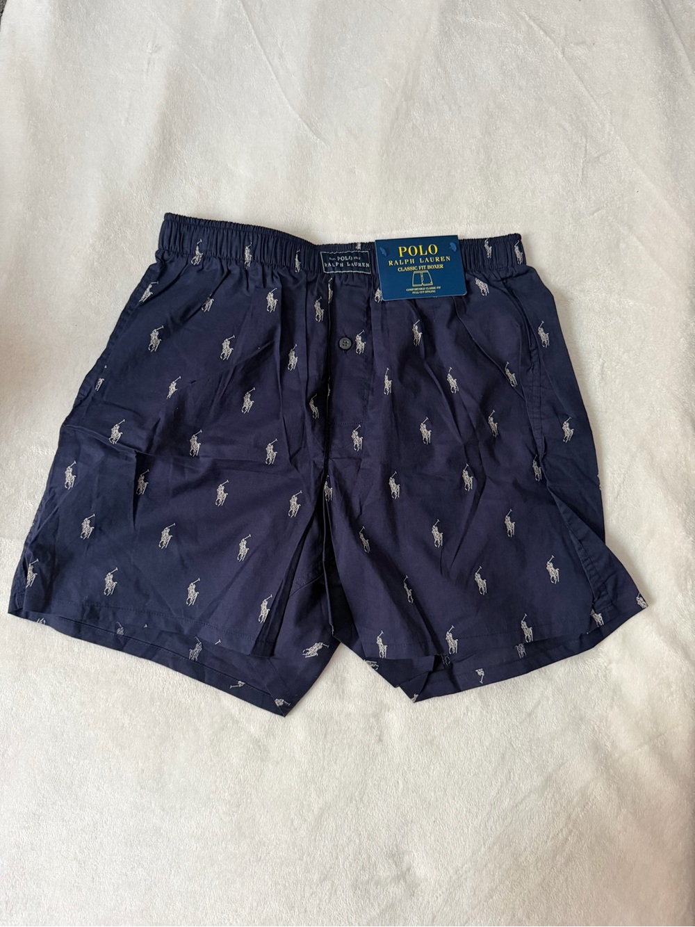 Polo by Ralph Lauren Navy Classic Fit Boxer
